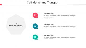 Cell Membrane Transport Ppt Powerpoint Presentation Slides Show Cpb