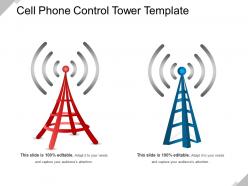 Cell Phone Control Tower Template Good Ppt Example
