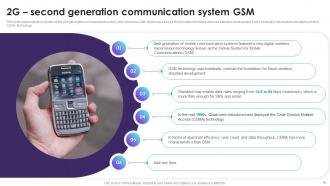 Cell Phone Generations 1G To 5G IT Powerpoint Presentation Slides