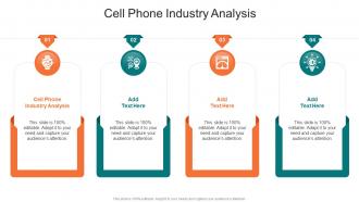 Cell Phone Industry Analysis In Powerpoint And Google Slides Cpb