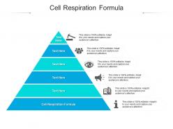 Cell respiration formula ppt powerpoint presentation portfolio picture cpb
