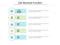 Cell structure function ppt powerpoint presentation gallery smartart cpb