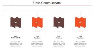 Cells Communicate Ppt Powerpoint Presentation Model Gridlines Cpb