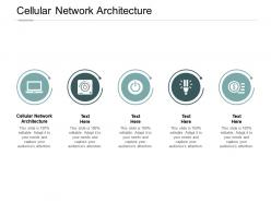 Cellular network architecture ppt powerpoint presentation icon outfit cpb