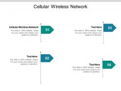 Cellular wireless network ppt powerpoint presentation infographic template outfit cpb
