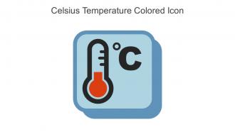 Celsius Temperature Colored Icon In Powerpoint Pptx Png And Editable Eps Format
