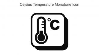 Celsius Temperature Monotone Icon In Powerpoint Pptx Png And Editable Eps Format