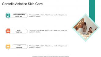 Centella Asiatica Skin Care In Powerpoint And Google Slides Cpb
