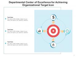 Center Of Excellence Icon Product Quality Organizational Business Technology