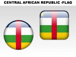 Central african republic country powerpoint flags