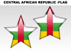 Central african republic country powerpoint flags