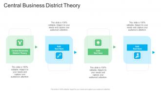 Central Business District Theory In Powerpoint And Google Slides Cpb