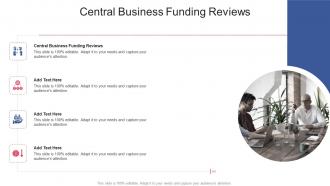 Central Business Funding Reviews In Powerpoint And Google Slides Cpb