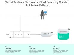 Central tendency computation cloud computing standard architecture patterns ppt powerpoint slide