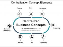Centralization concept elements ppt images gallery