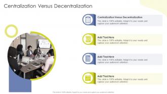 Centralization Versus Decentralization In Powerpoint And Google Slides Cpb