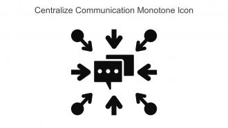 Centralize Communication Monotone Icon In Powerpoint Pptx Png And Editable Eps Format