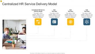 Centralized HR Service Delivery Model In Powerpoint And Google Slides Cpb