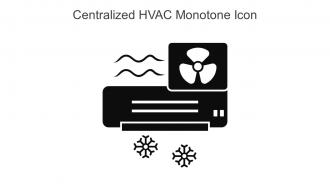 Centralized HVAC Monotone Icon In Powerpoint Pptx Png And Editable Eps Format