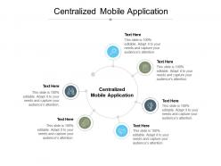 Centralized mobile application ppt powerpoint presentation file summary cpb