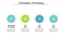 Centralized purchasing ppt powerpoint presentation professional cpb