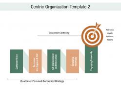 Centric organization template externally customer centric marketing ppt brochure