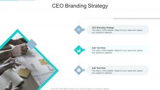 Ceo Branding Strategy In Powerpoint And Google Slides Cpb