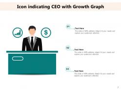 CEO Icon Business Organization Leadership Multinational Growth