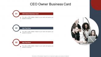 CEO Owner Business Card In Powerpoint And Google Slides Cpb