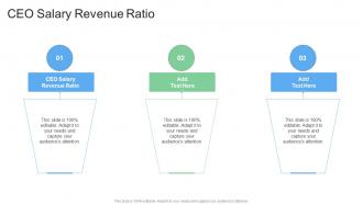 CEO Salary Revenue Ratio In Powerpoint And Google Slides Cpb