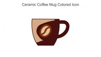 Ceramic Coffee Mug Colored Icon In Powerpoint Pptx Png And Editable Eps Format