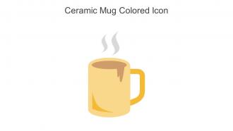 Ceramic Mug Colored Icon In Powerpoint Pptx Png And Editable Eps Format