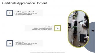 Certificate Appreciation Content In Powerpoint And Google Slides Cpb
