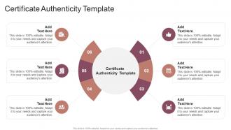 Certificate Authenticity Template In Powerpoint And Google Slides Cpb