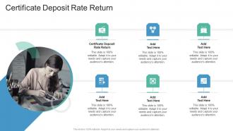 Certificate Deposit Rate Return In Powerpoint And Google Slides Cpb