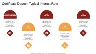 Certificate Deposit Typical Interest Rate In Powerpoint And Google Slides Cpb