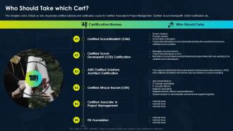 Certification For It Professionals Who Should Take Which Cert