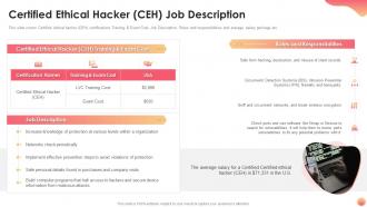 Certified ethical hacker ceh job description it certification collections