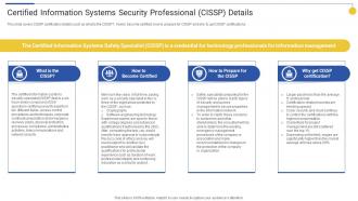 Certified Information Systems Security Professional Top 15 IT Certifications In Demand For 2022