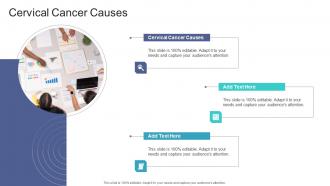 Cervical Cancer Causes In Powerpoint And Google Slides Cpb