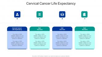 Cervical Cancer Life Expectancy In Powerpoint And Google Slides Cpb