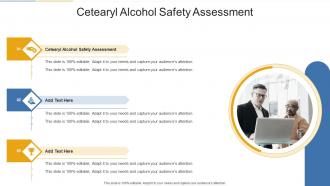Cetearyl Alcohol Safety Assessment In Powerpoint And Google Slides Cpb