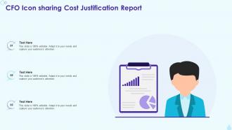 CFO Icon Sharing Cost Justification Report