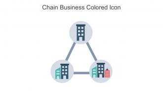 Chain Business Colored Icon In Powerpoint Pptx Png And Editable Eps Format