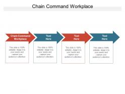 Chain command workplace ppt powerpoint presentation layouts designs cpb