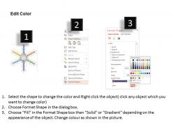 37183993 style circular hub-spoke 6 piece powerpoint presentation diagram infographic slide