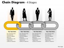 62086968 style variety 1 chains 4 piece powerpoint presentation diagram infographic slide