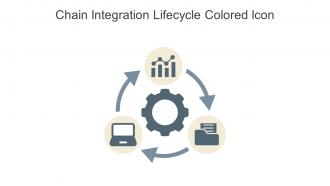 Chain Integration Lifecycle Colored Icon In Powerpoint Pptx Png And Editable Eps Format