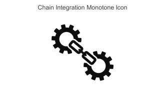 Chain Integration Monotone Icon In Powerpoint Pptx Png And Editable Eps Format