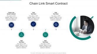 Chain Link Smart Contract In Powerpoint And Google Slides Cpb